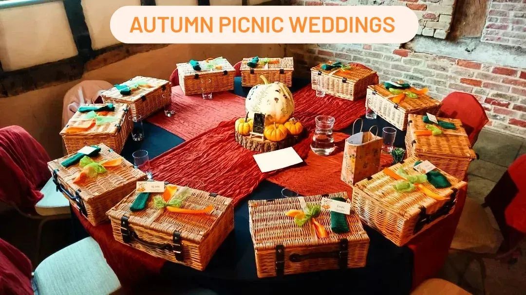 Autumn afternoon tea wicker hamper 26